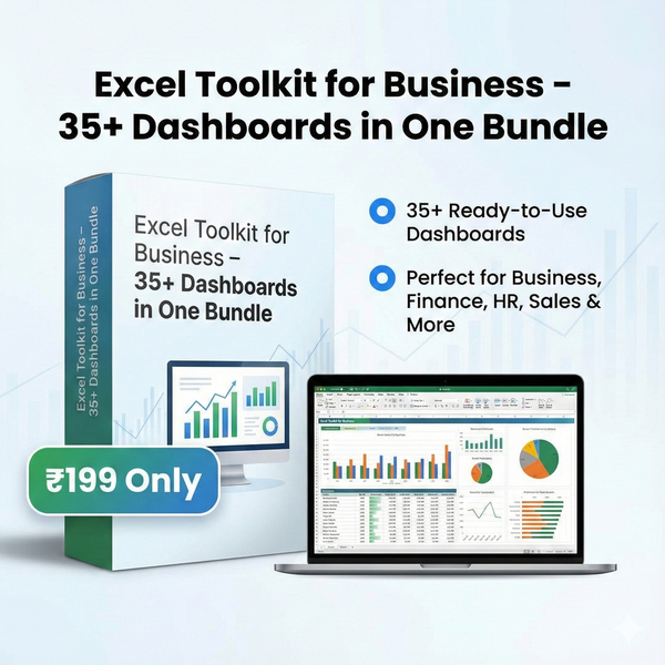 Business Toolkit – Excel Bundle (35+ Dashboards)