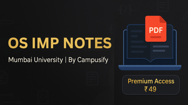OS IMP with Answers by Campusify