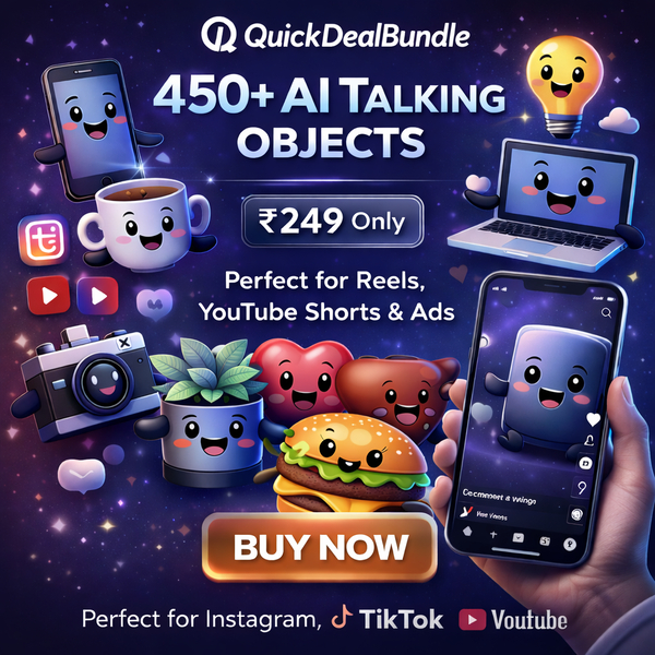 450+ AI OBJECT TALKING REEL BUNDLE