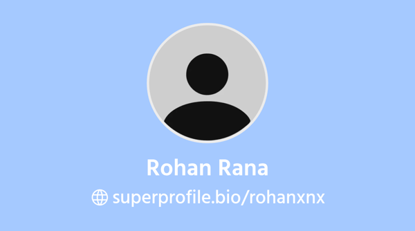 Rohan Rana | SuperProfile